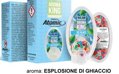 Nuove palline aromatizzate per sigarette ATOMIC